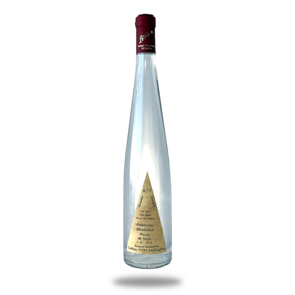 0,7 Liter Flasche fränkisches Mirabellenwasser