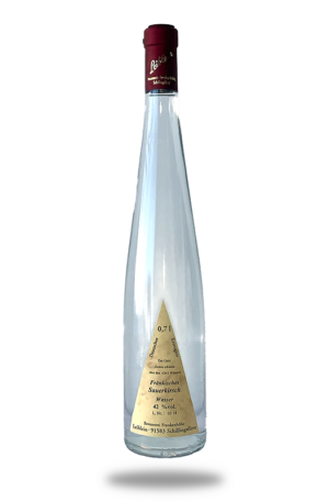 0,7 Liter Flasche fränkisches Sauerkirschwasser