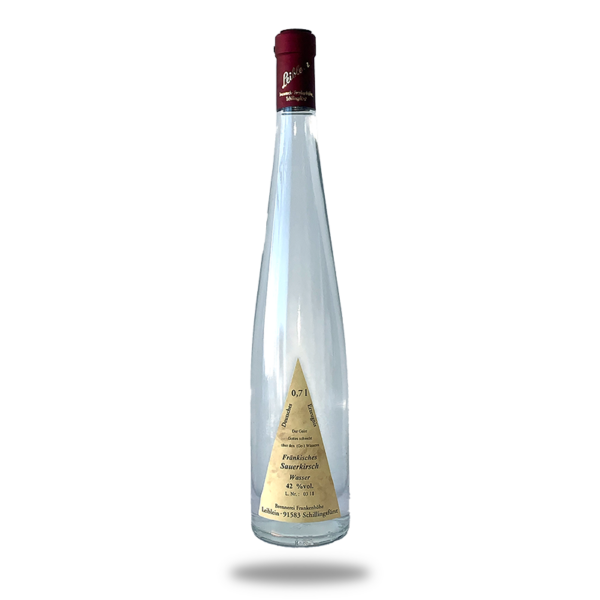 0,7 Liter Flasche fränkisches Sauerkirschwasser