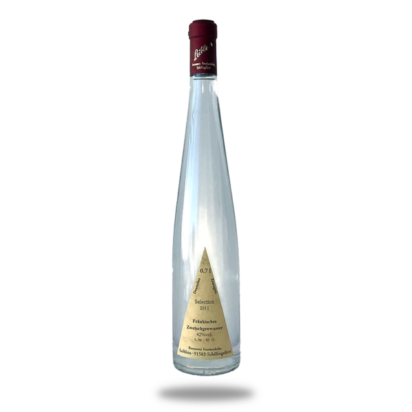 0,7 Liter Flasche Zwetschgenwasser Selection 2011