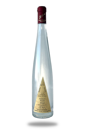 0,7 Liter Flasche mit Tresterbrand Gewürztraminer