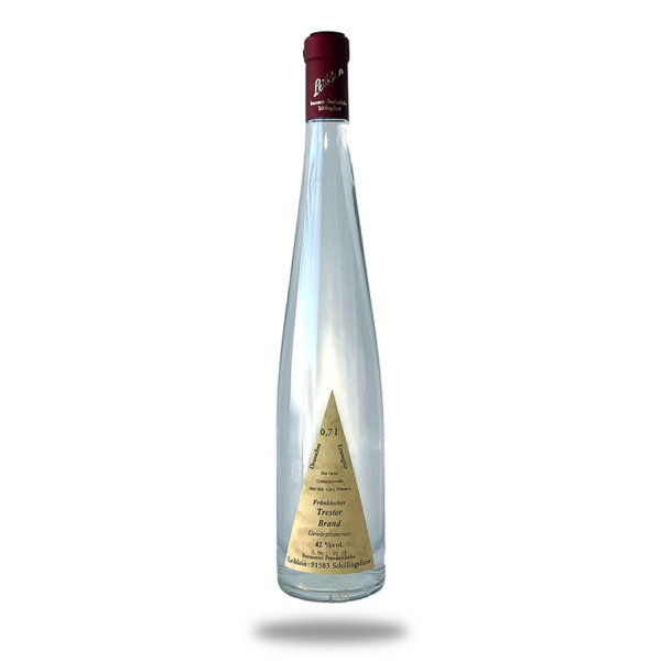 0,7 Liter Flasche mit Tresterbrand Gewürztraminer