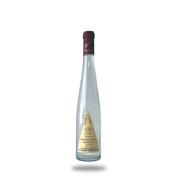 0,35 Liter Flasche mit Zwetschgenwasser Selection 2011