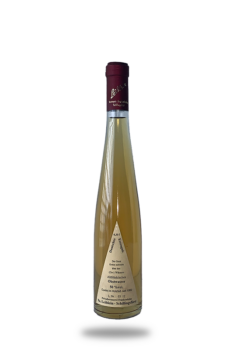 0,35 Liter Flasche mit Obstwasser vom Holzfass